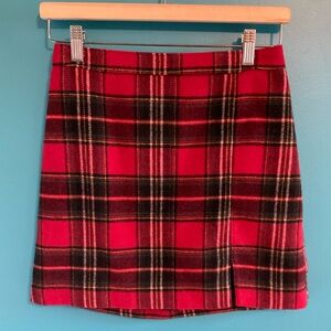 Plaid Hollister Skirt sz s